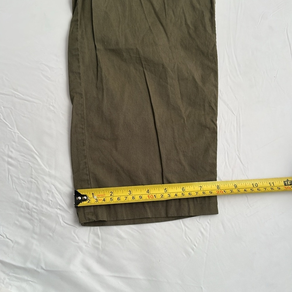 Anthropologie x Velvet Misty Holly green pull-on drawstring lightweight pants - Picture 12 of 15